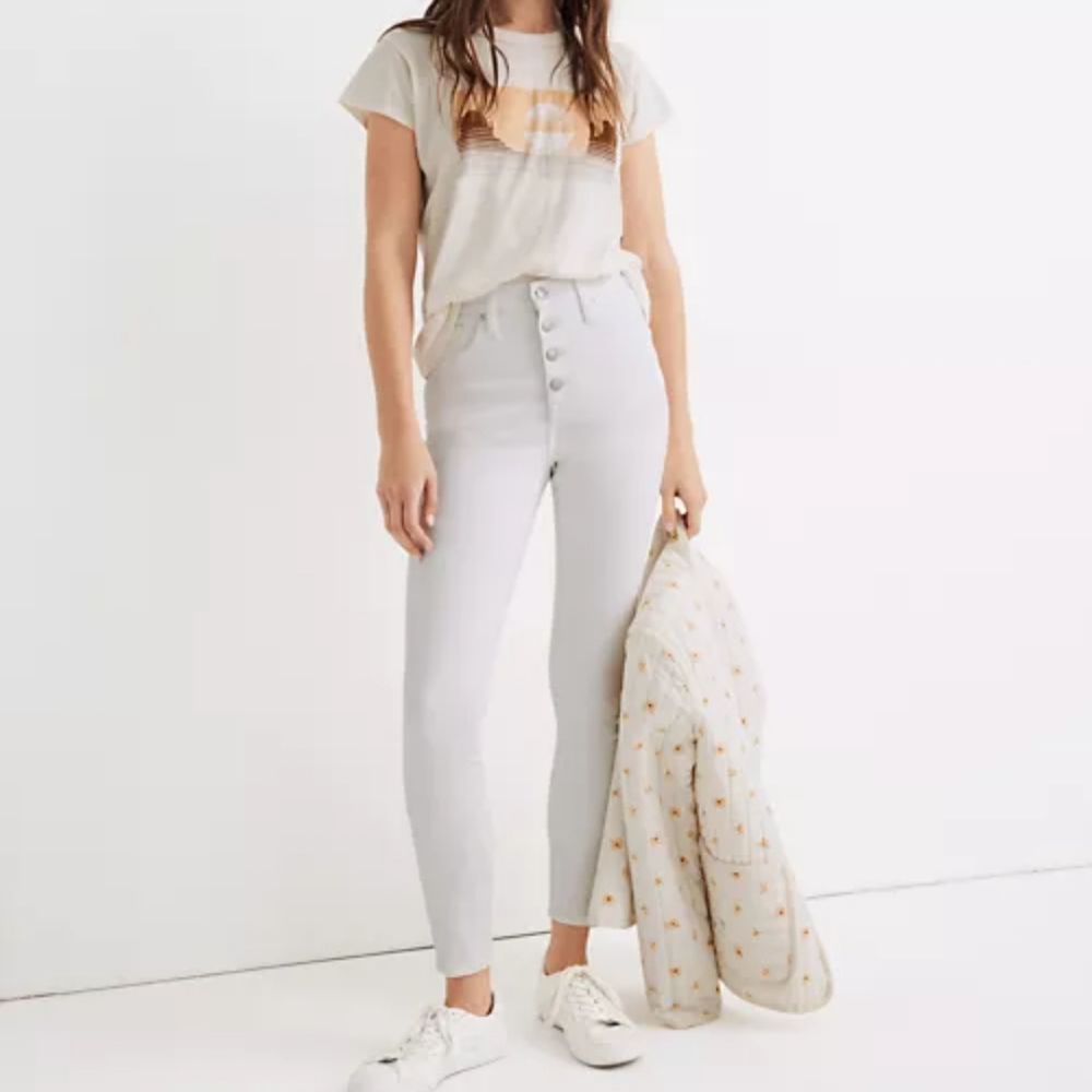 Madewell | 10" High Rise Skinny Crop Jeans NWT